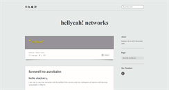 Desktop Screenshot of hellyeah.com